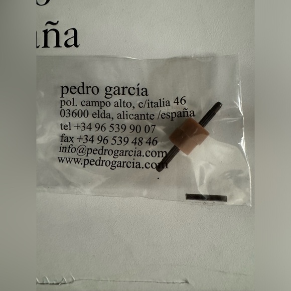 Pedro Garcia Swarovski Crystal Bow Pump 36.5 Stacy-mt Pyrite Satin 6.5 wedding - Picture 11 of 13